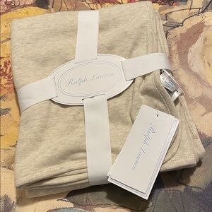 Ralph Lauren Organic Cotton Baby Blanket